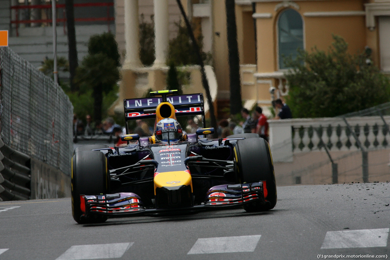 GP MONACO, 25.05.2014- Gara, Daniel Ricciardo (AUS) Red Bull Racing RB10