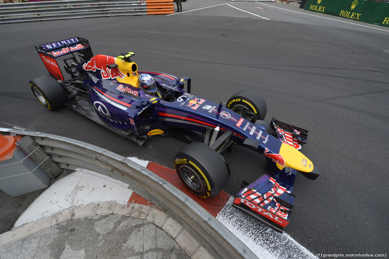 GP MONACO, 25.05.2014- Gara,Daniel Ricciardo (AUS) Red Bull Racing RB10