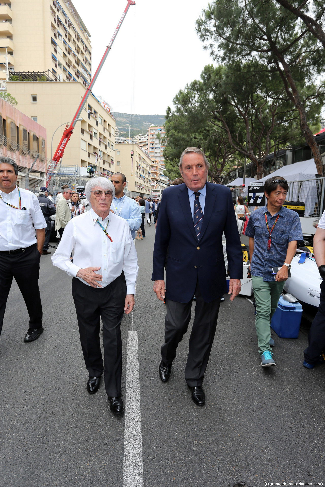 GP MONACO, 25.05.2014- Gara, Bernie Ecclestone (GBR), President e CEO of FOM e Boeri