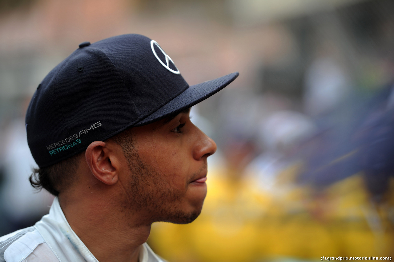 GP MONACO, 25.05.2014- Gara, Lewis Hamilton (GBR) Mercedes AMG F1 W05