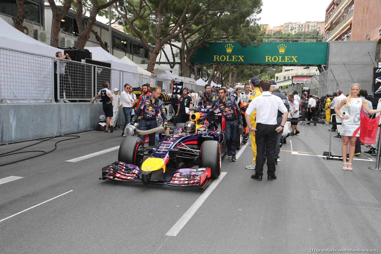 GP MONACO, 25.05.2014- Gara, Sebastian Vettel (GER) Red Bull Racing RB10