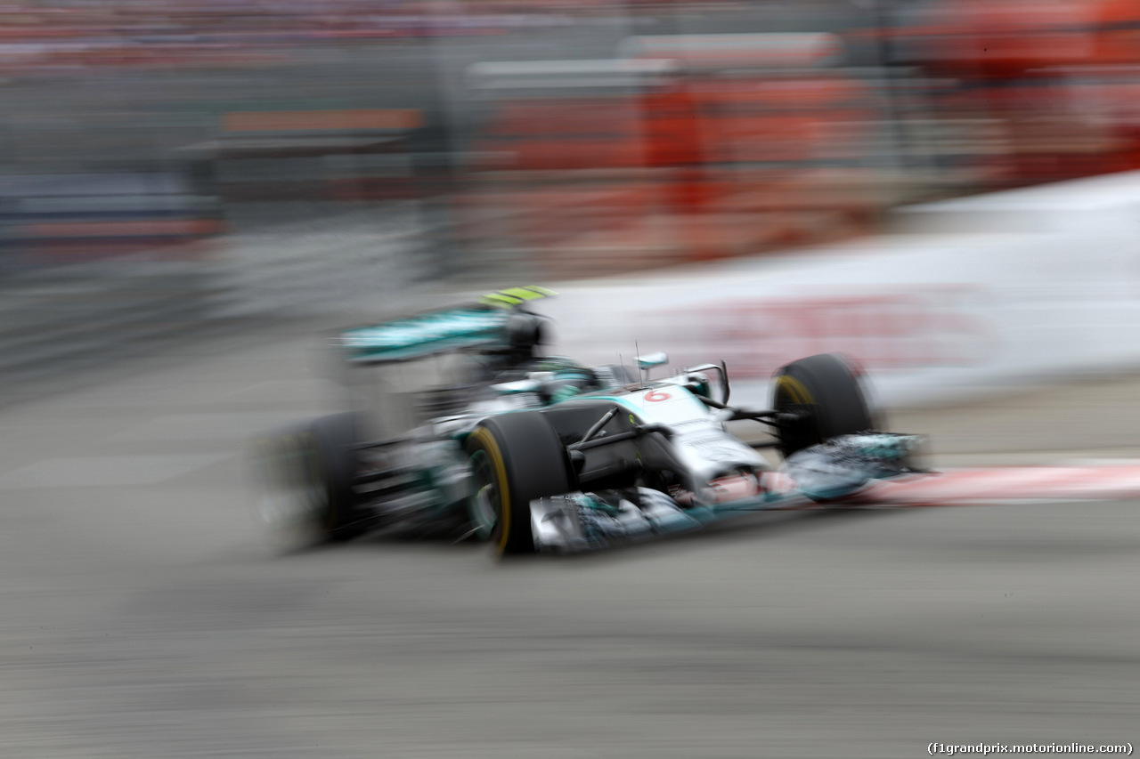 GP MONACO, 25.05.2014- Gara, Nico Rosberg (GER) Mercedes AMG F1 W05
