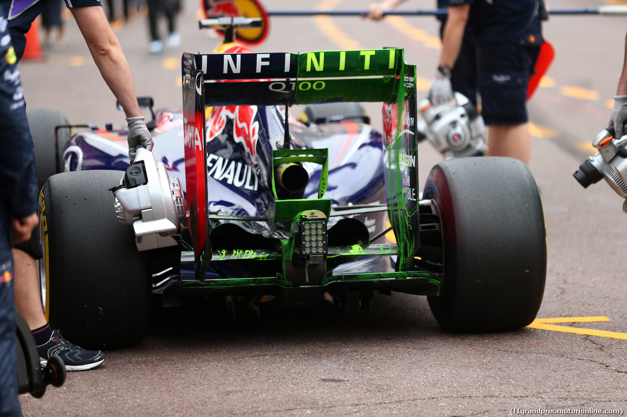 GP MONACO, 22.05.2014- Prove Libere 1, Sebastian Vettel (GER) Red Bull Racing RB10