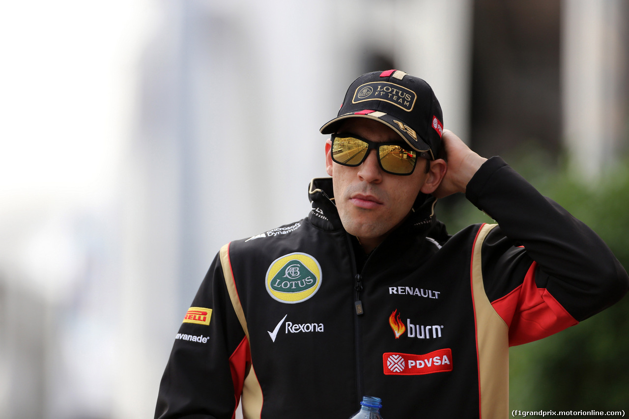GP MONACO, 22.05.2014- Prove Libere 1, Pastor Maldonado (VEN) Lotus F1 Team E22