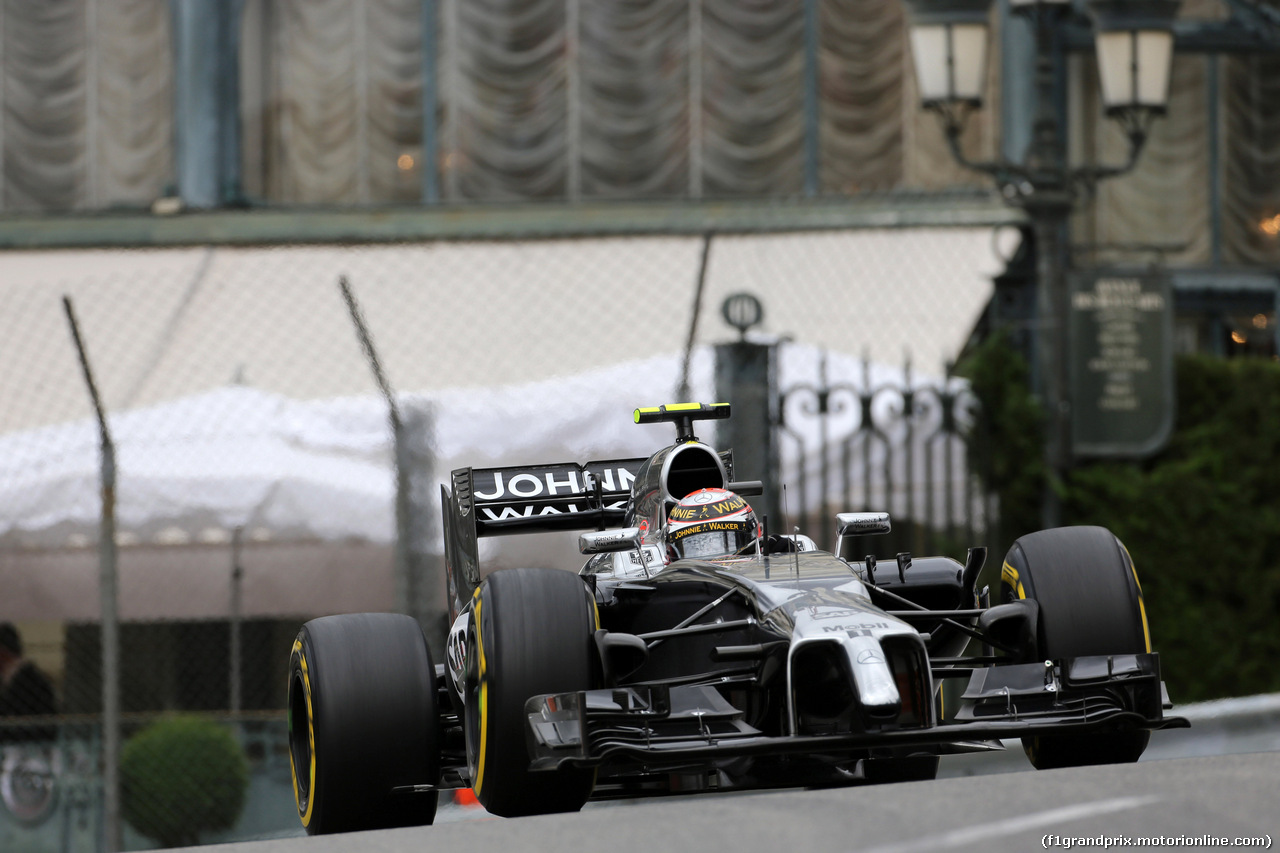 GP MONACO, 22.05.2014- Prove Libere 1, Kevin Magnussen (DEN) McLaren Mercedes MP4-29