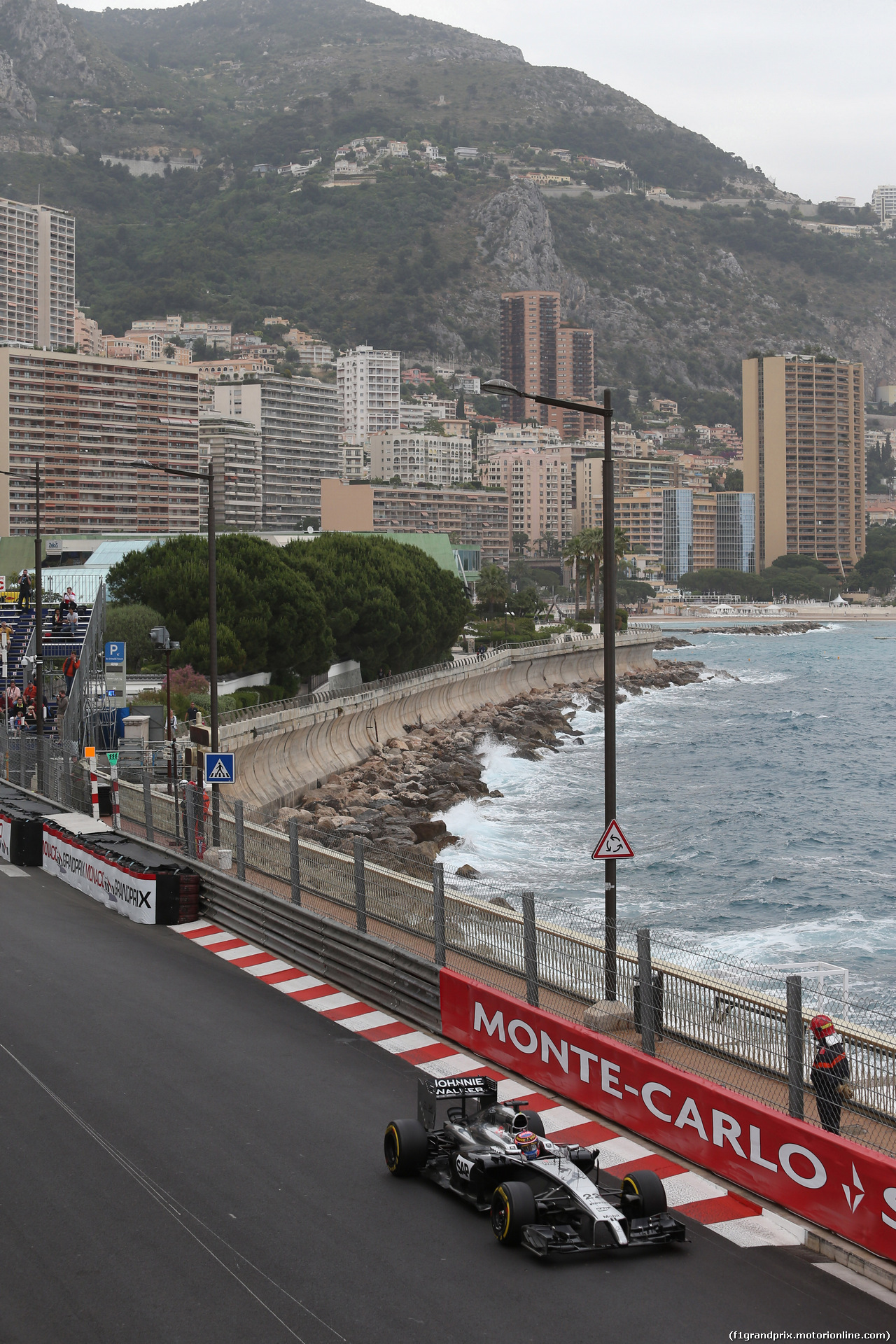 GP MONACO, 22.05.2014- Prove Libere 1, Jenson Button (GBR) McLaren Mercedes MP4-29