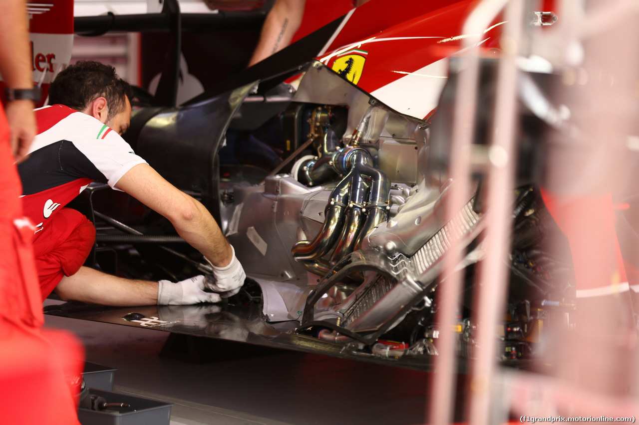 GP MONACO, 22.05.2014- Prove Libere 1, Ferrari F14-T, detail