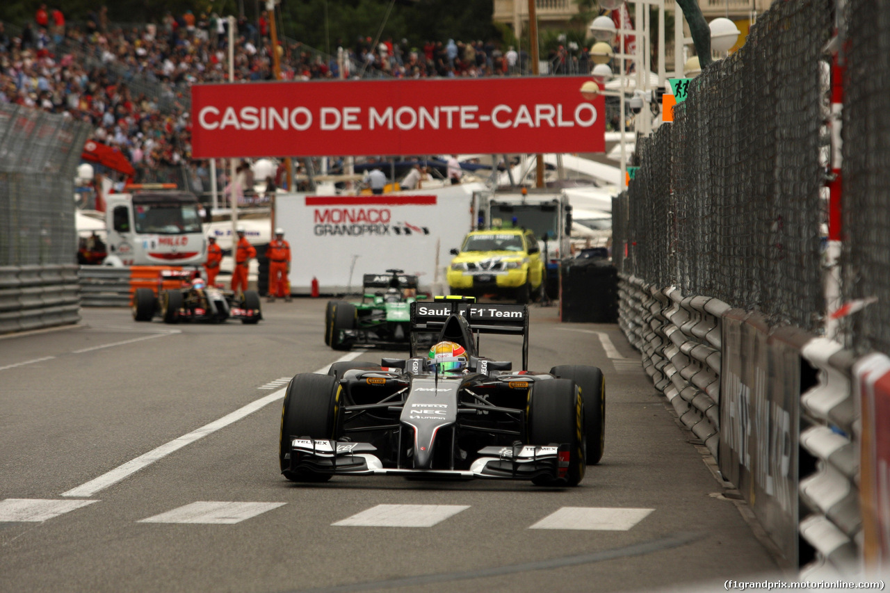 GP MONACO, 22.05.2014- Prove Libere 1, Esteban Gutierrez (MEX), Sauber F1 Team C33