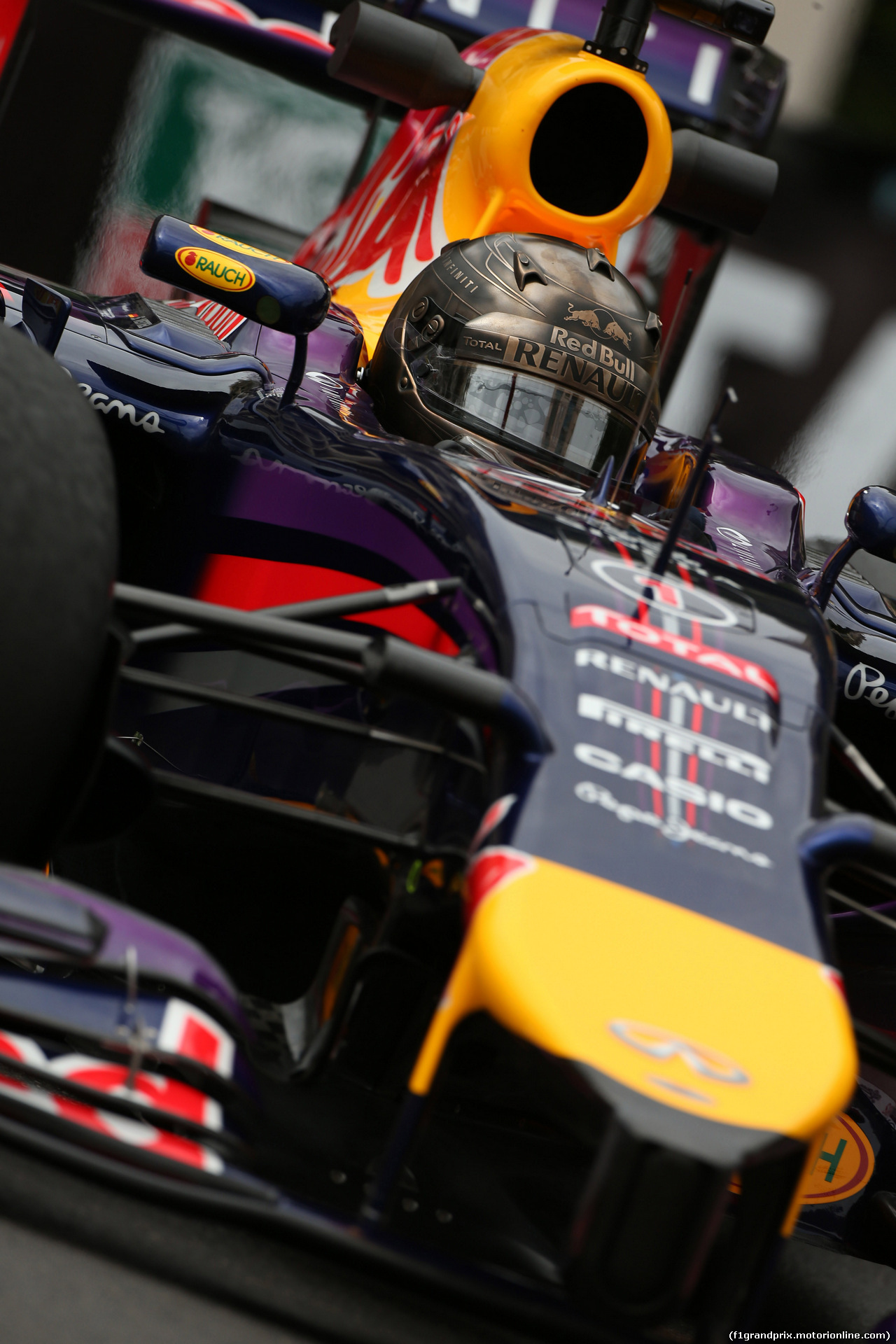 GP MONACO, 22.05.2014- Prove Libere 1, Sebastian Vettel (GER) Red Bull Racing RB10