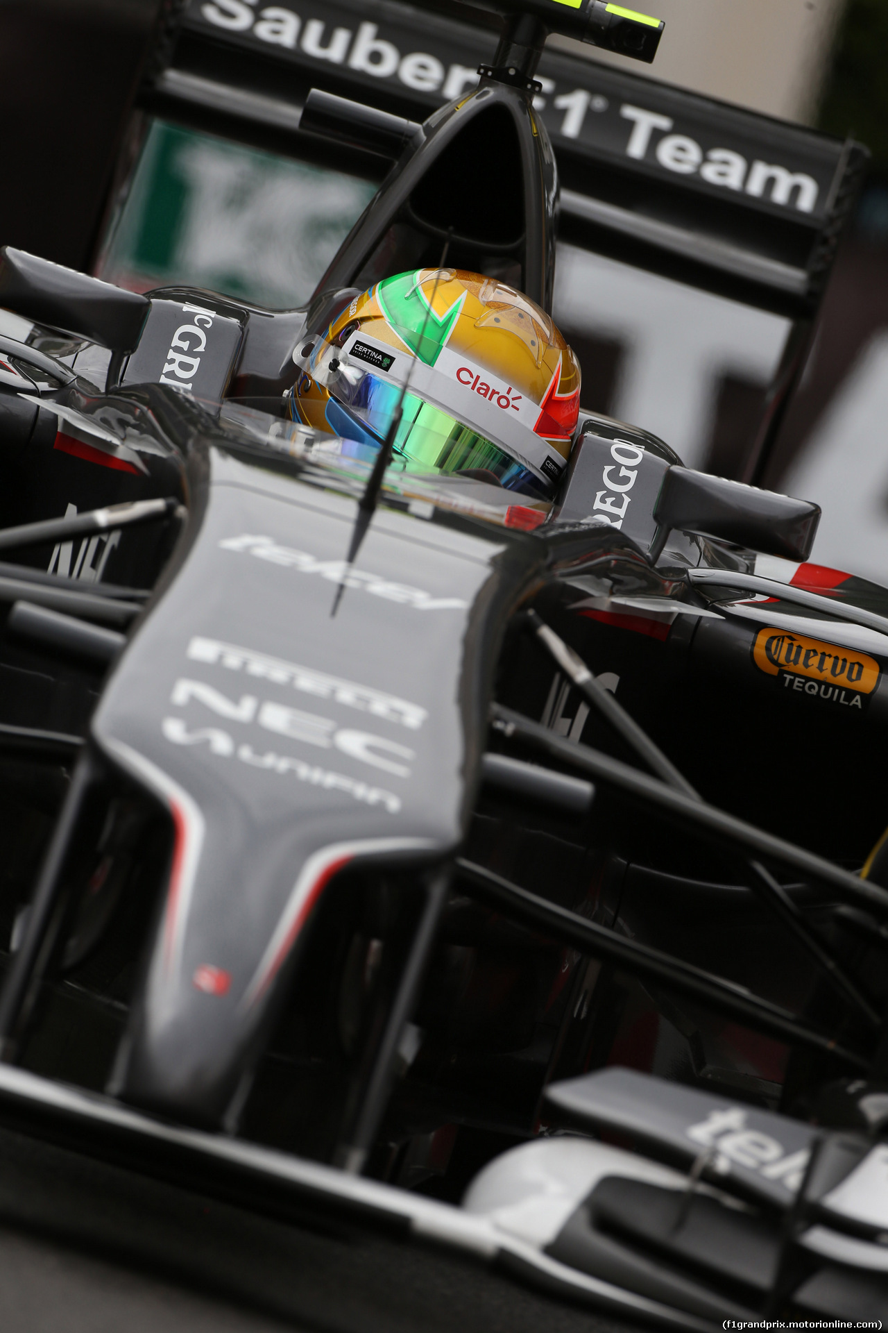 GP MONACO, 22.05.2014- Prove Libere 1, Esteban Gutierrez (MEX), Sauber F1 Team C33