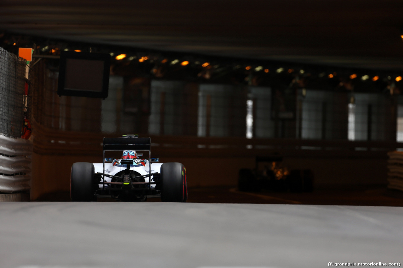 GP MONACO, 22.05.2014- Prove Libere 2, Valtteri Bottas (FIN) Williams F1 Team FW36