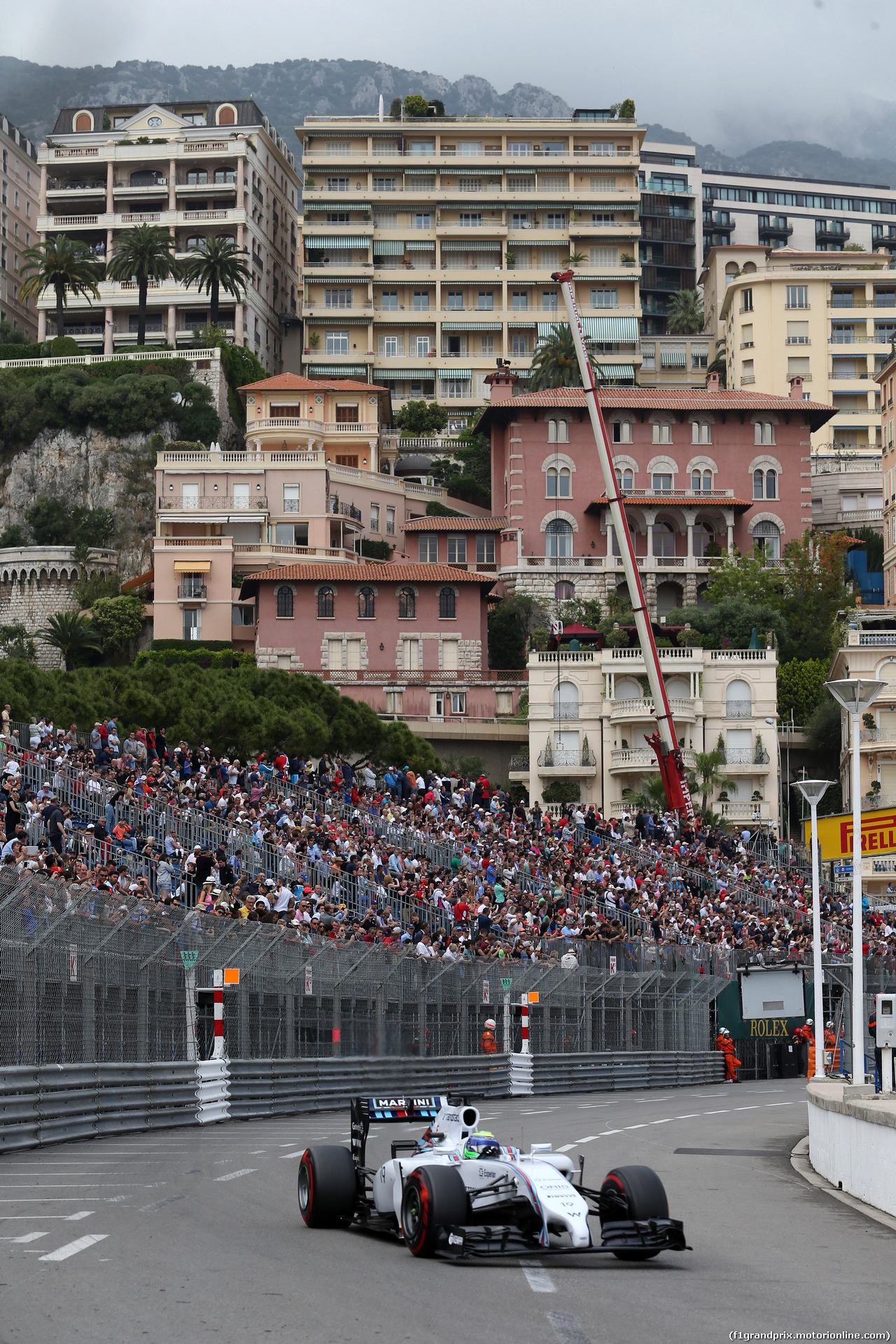 GP MONACO, 22.05.2014- Prove Libere 2, Felipe Massa (BRA) Williams F1 Team FW36