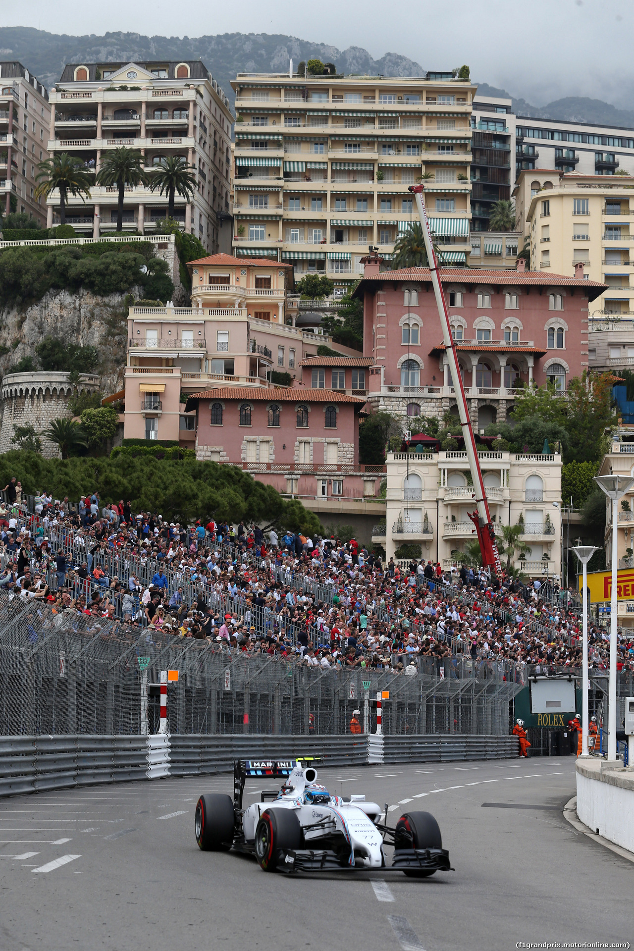 GP MONACO, 22.05.2014- Prove Libere 2, Valtteri Bottas (FIN) Williams F1 Team FW36