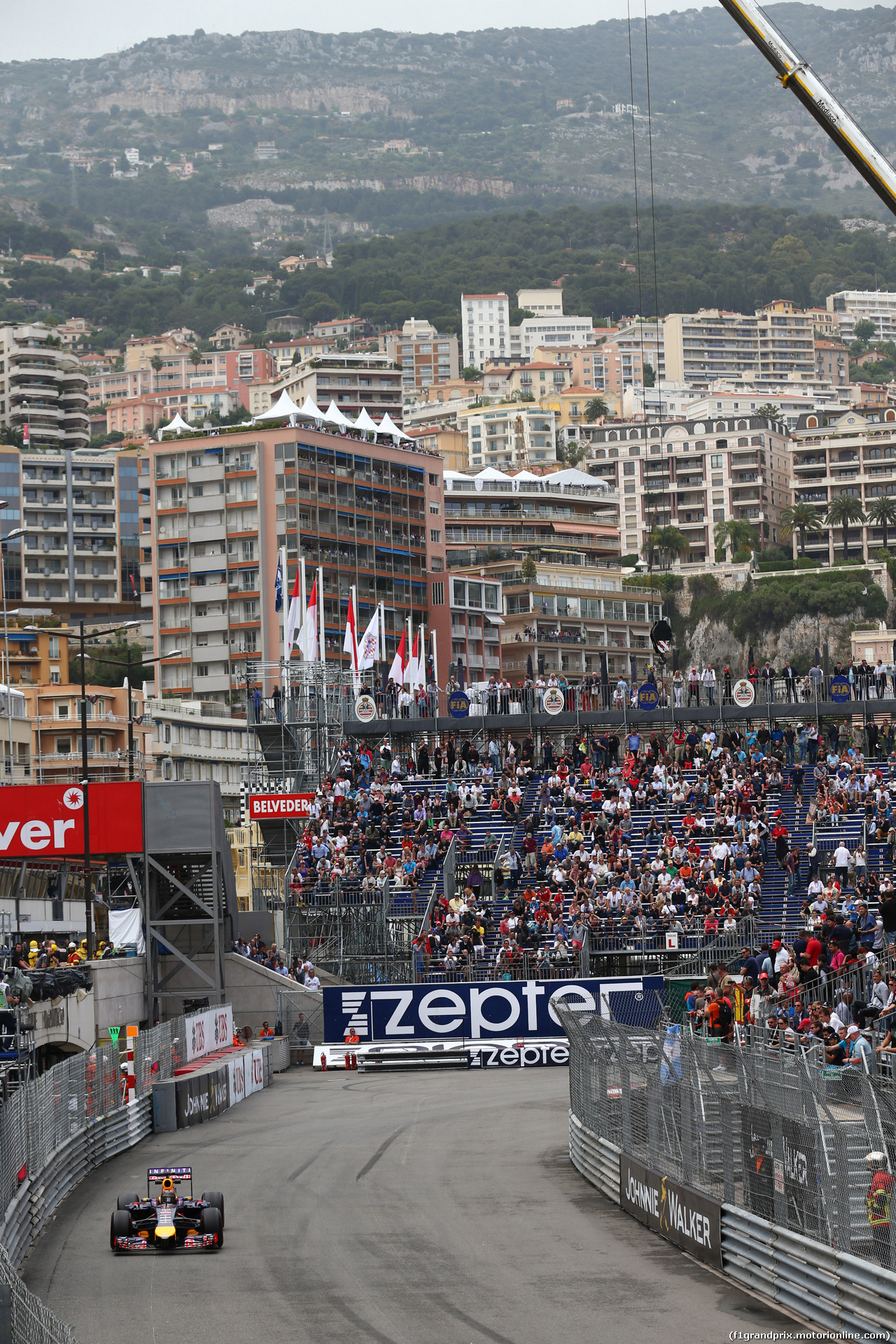 GP MONACO, 22.05.2014- Prove Libere 2, Sebastian Vettel (GER) Red Bull Racing RB10