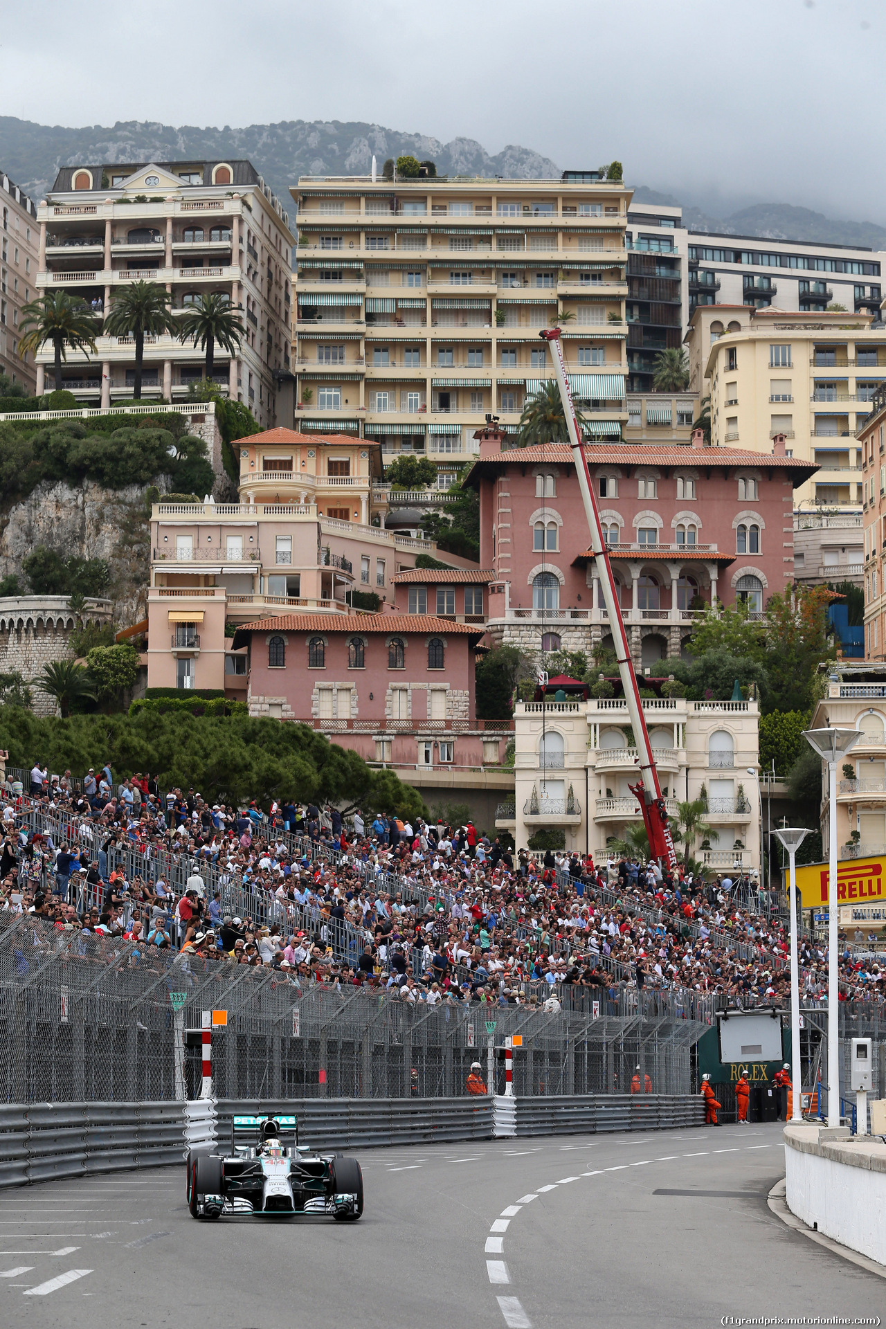 GP MONACO, 22.05.2014- Prove Libere 2, Lewis Hamilton (GBR) Mercedes AMG F1 W05
