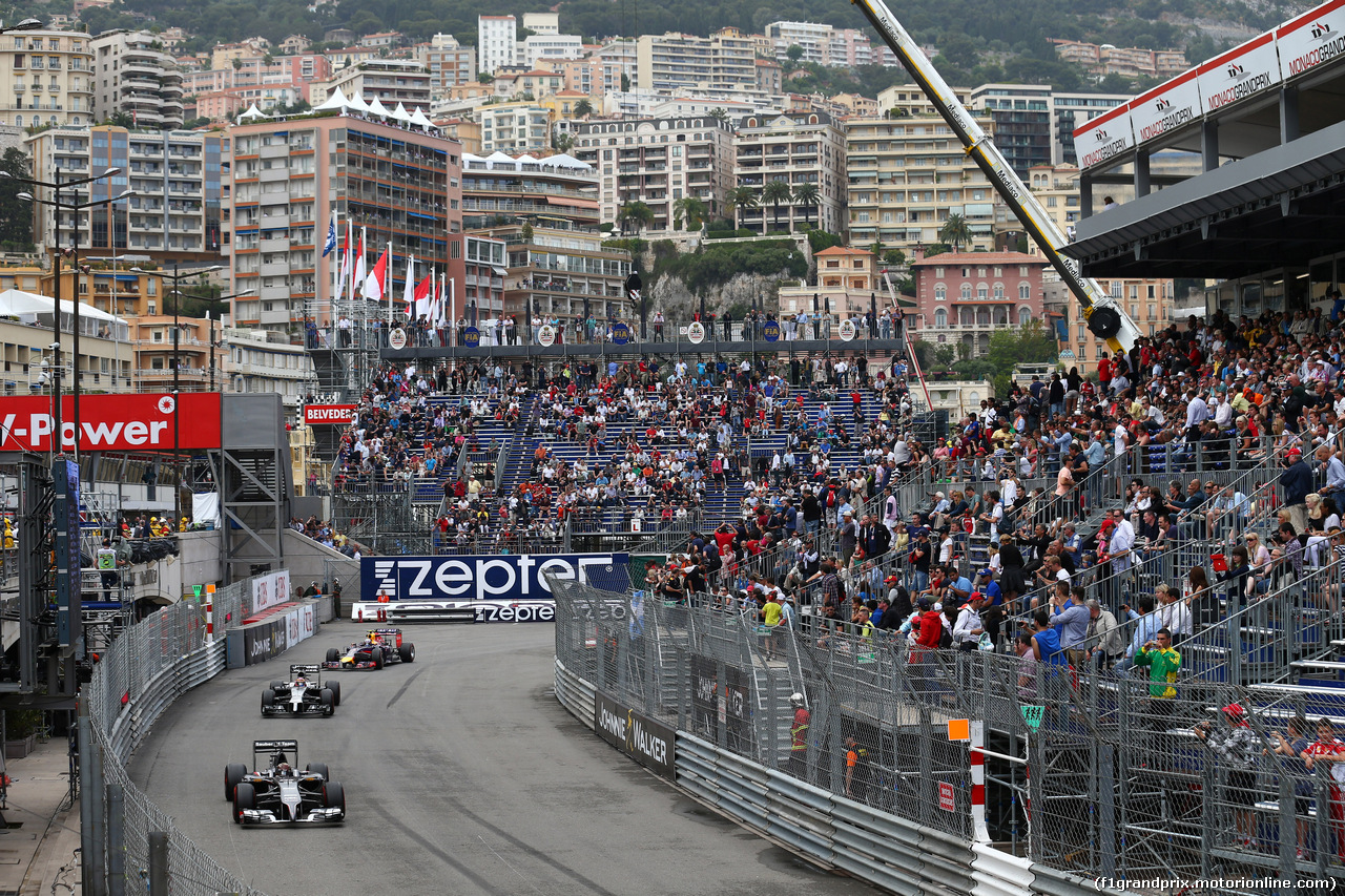 GP MONACO, 22.05.2014- Prove Libere 2, Adrian Sutil (GER) Sauber F1 Team C33