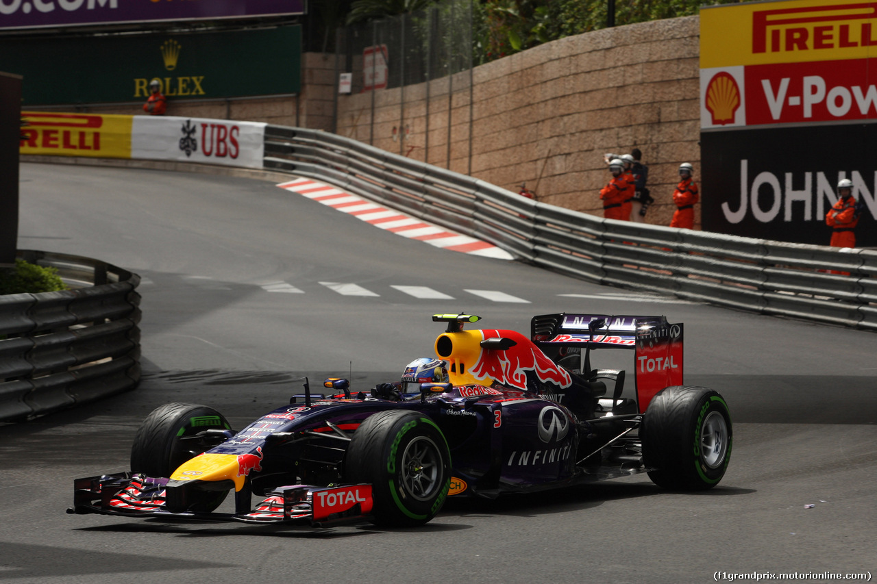 GP MONACO, 22.05.2014- Prove Libere 2, Daniel Ricciardo (AUS) Red Bull Racing RB10