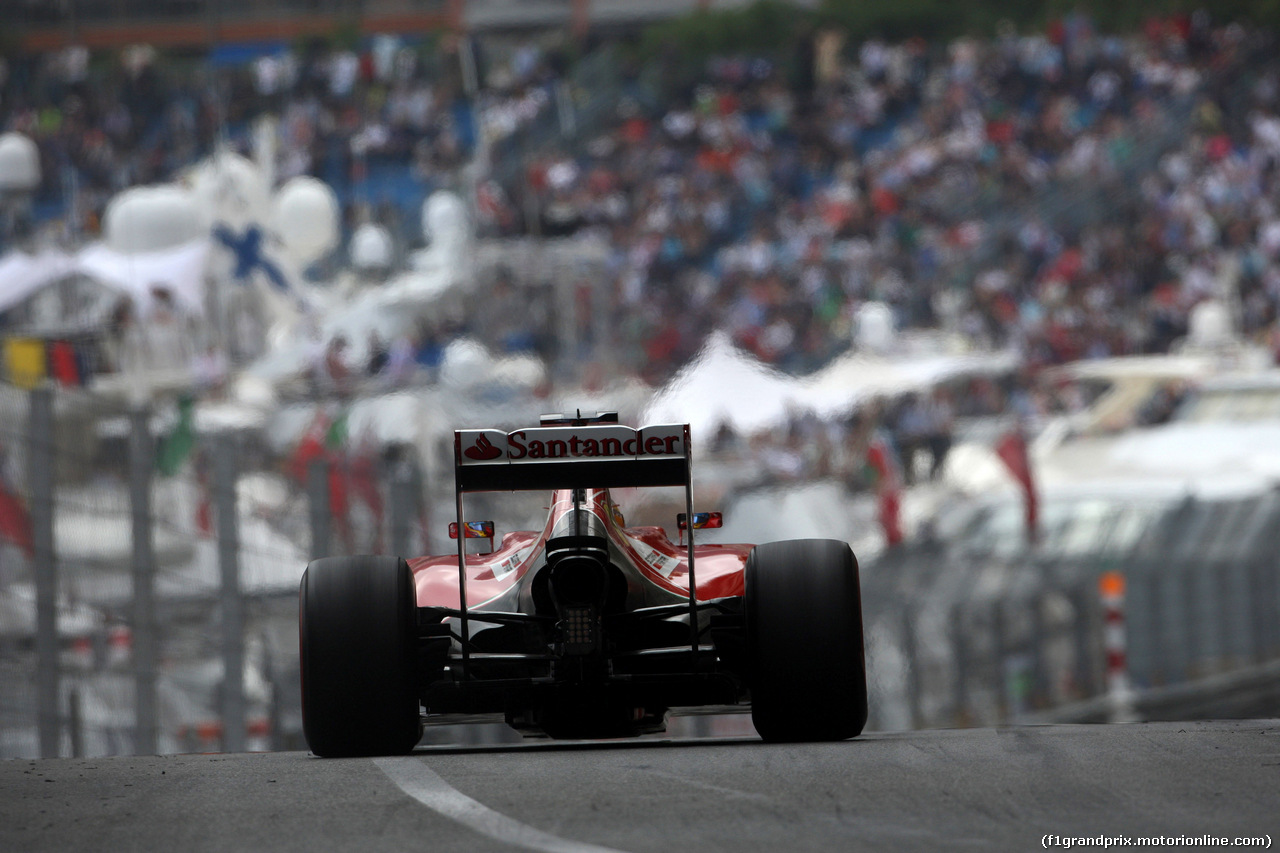 GP MONACO, 22.05.2014- Prove Libere 2, Fernando Alonso (ESP) Ferrari F14-T