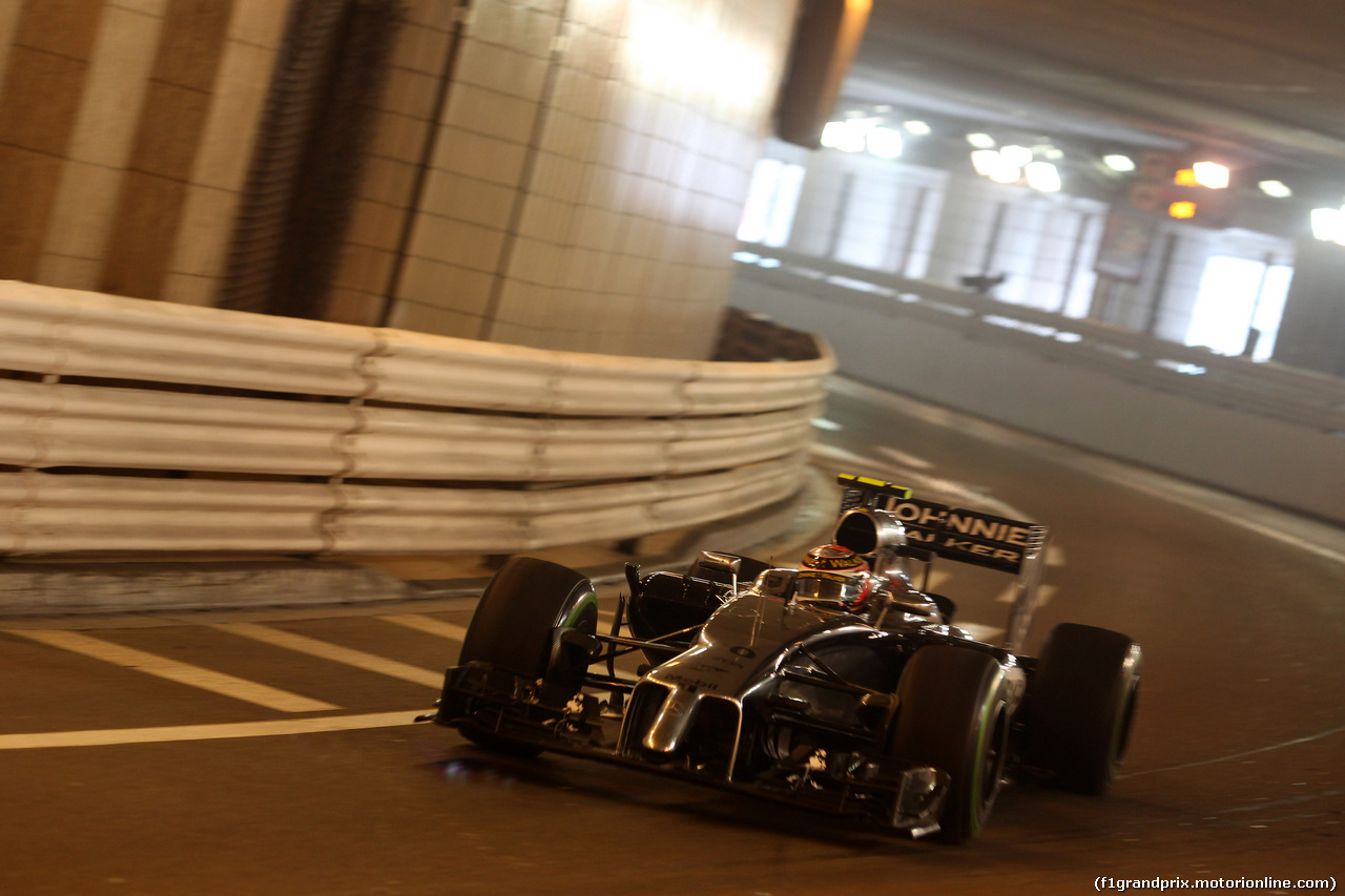 GP MONACO, 22.05.2014- Prove Libere 2, Kevin Magnussen (DEN) McLaren Mercedes MP4-29