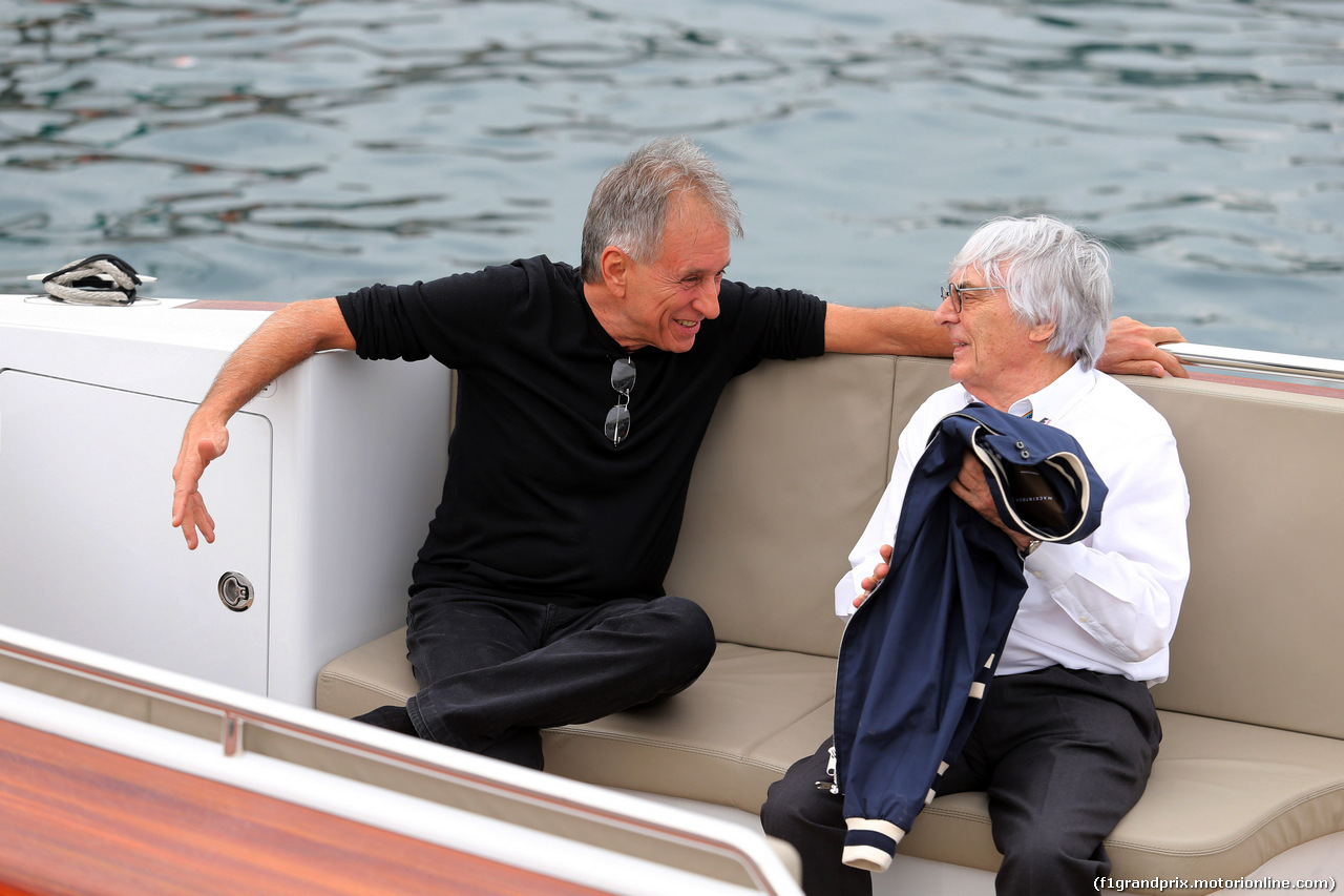 GP MONACO, 22.05.2014- Prove Libere 2, Bernie Ecclestone (GBR), President e CEO of FOM