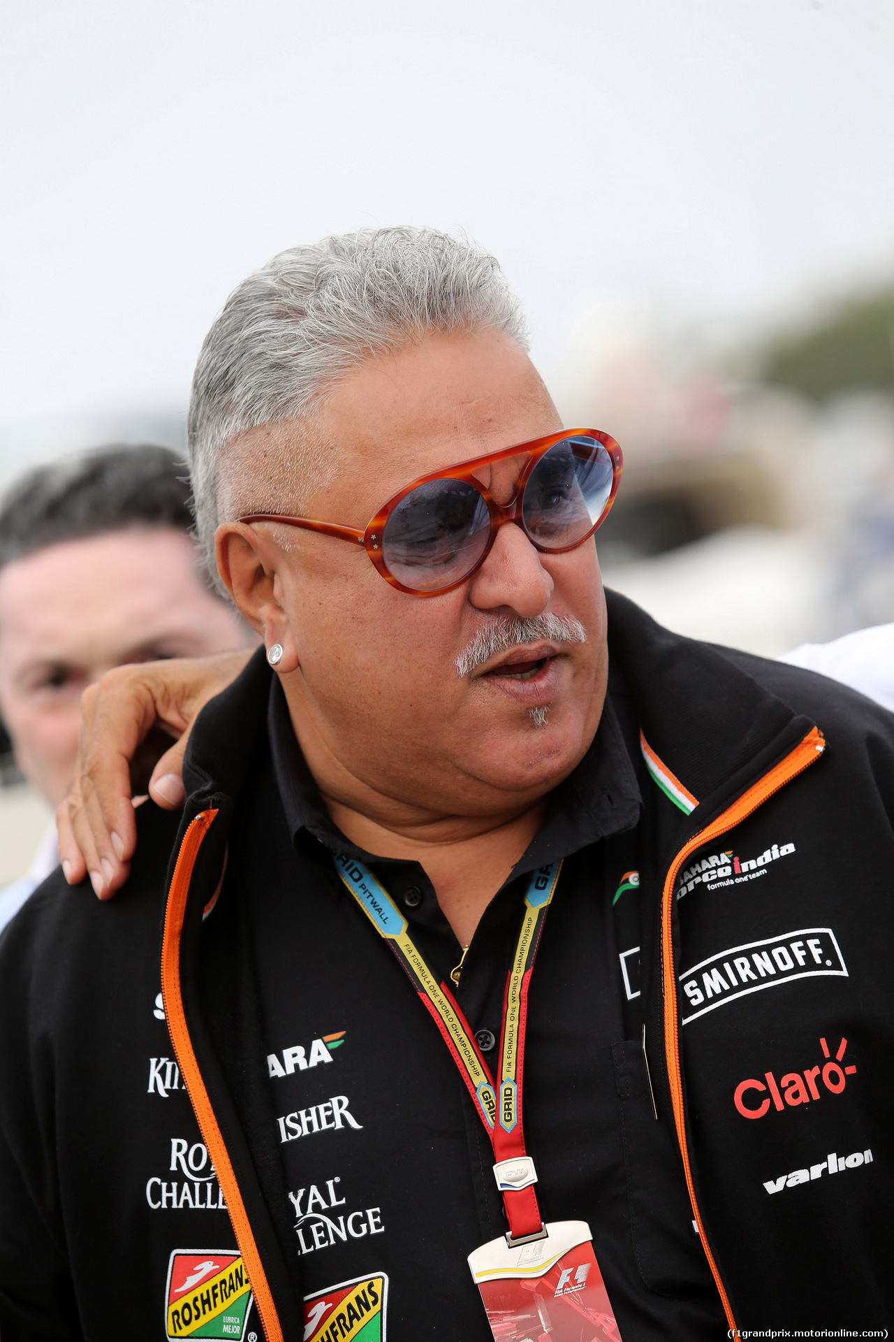 GP MONACO, 22.05.2014- Prove Libere 2, Vijay Mallya (IND), Chairman e Managine Director Force India