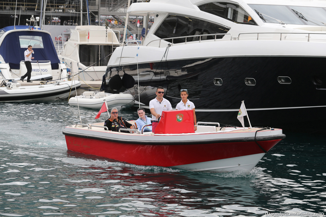 GP MONACO, 22.05.2014- Prove Libere 2, Vijay Mallya (IND), Chairman e Managine Director Force India
