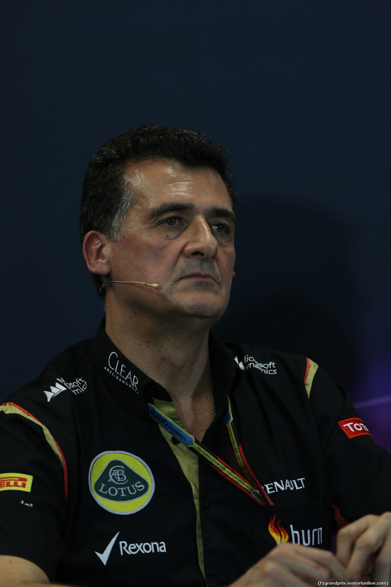 GP MONACO, 22.05.2014- Conferenza Stampa Federico Gastaldi (ARG) Lotus F1 Team Deputy Team Principal