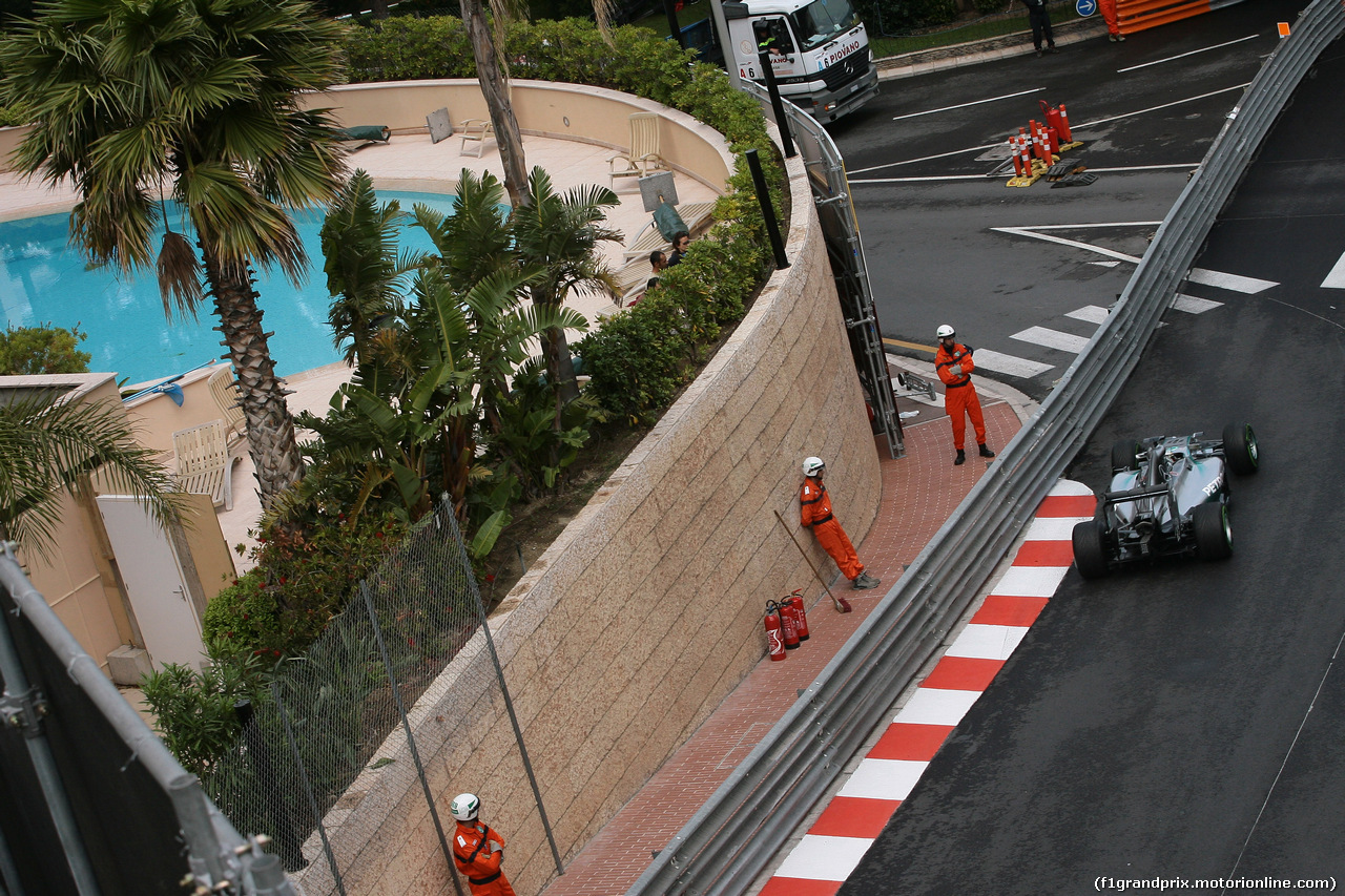 GP MONACO, 22.05.2014- Prove Libere 2, Lewis Hamilton (GBR) Mercedes AMG F1 W05
