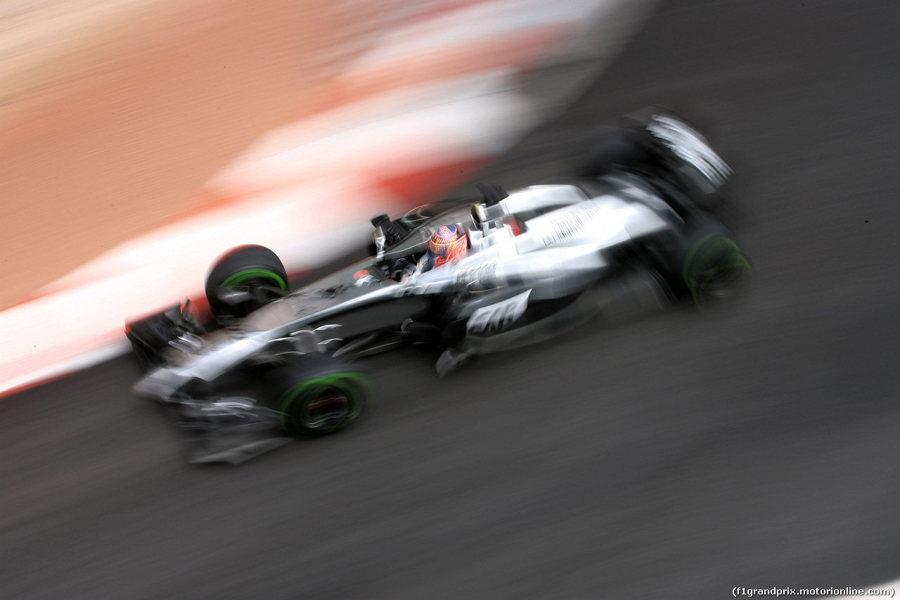 GP MONACO, 22.05.2014- Prove Libere 2, Jenson Button (GBR) McLaren Mercedes MP4-29