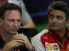 GP MONACO, 22.05.2014- Conferenza Stampa, Christian Horner (GBR), Red Bull Racing, Sporting Director e Marco Mattiacci (ITA) Team Principal, Ferrari