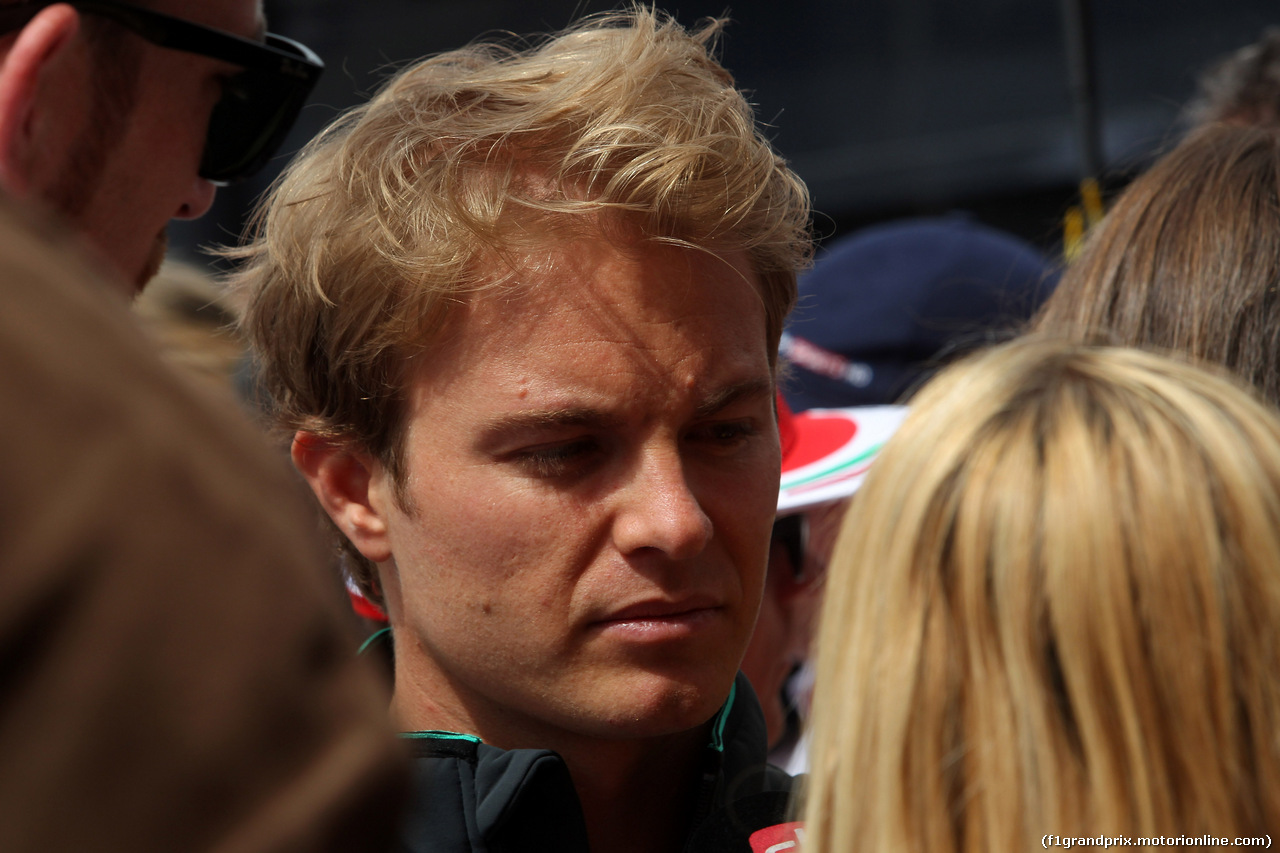 GP MONACO, 21.05.2014- Nico Rosberg (GER) Mercedes AMG F1 W05