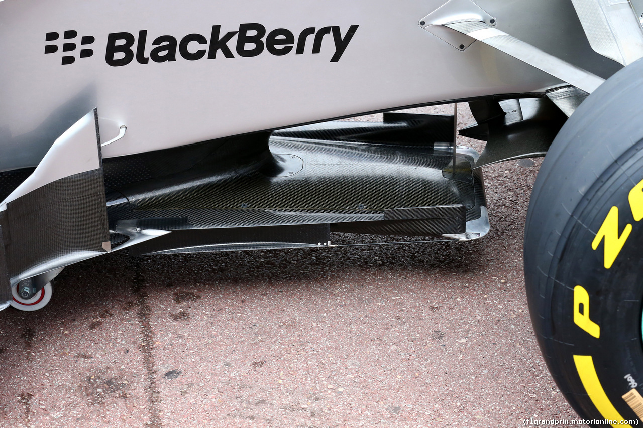 GP MONACO, 21.05.2014- Mercedes AMG F1 W05, detail
