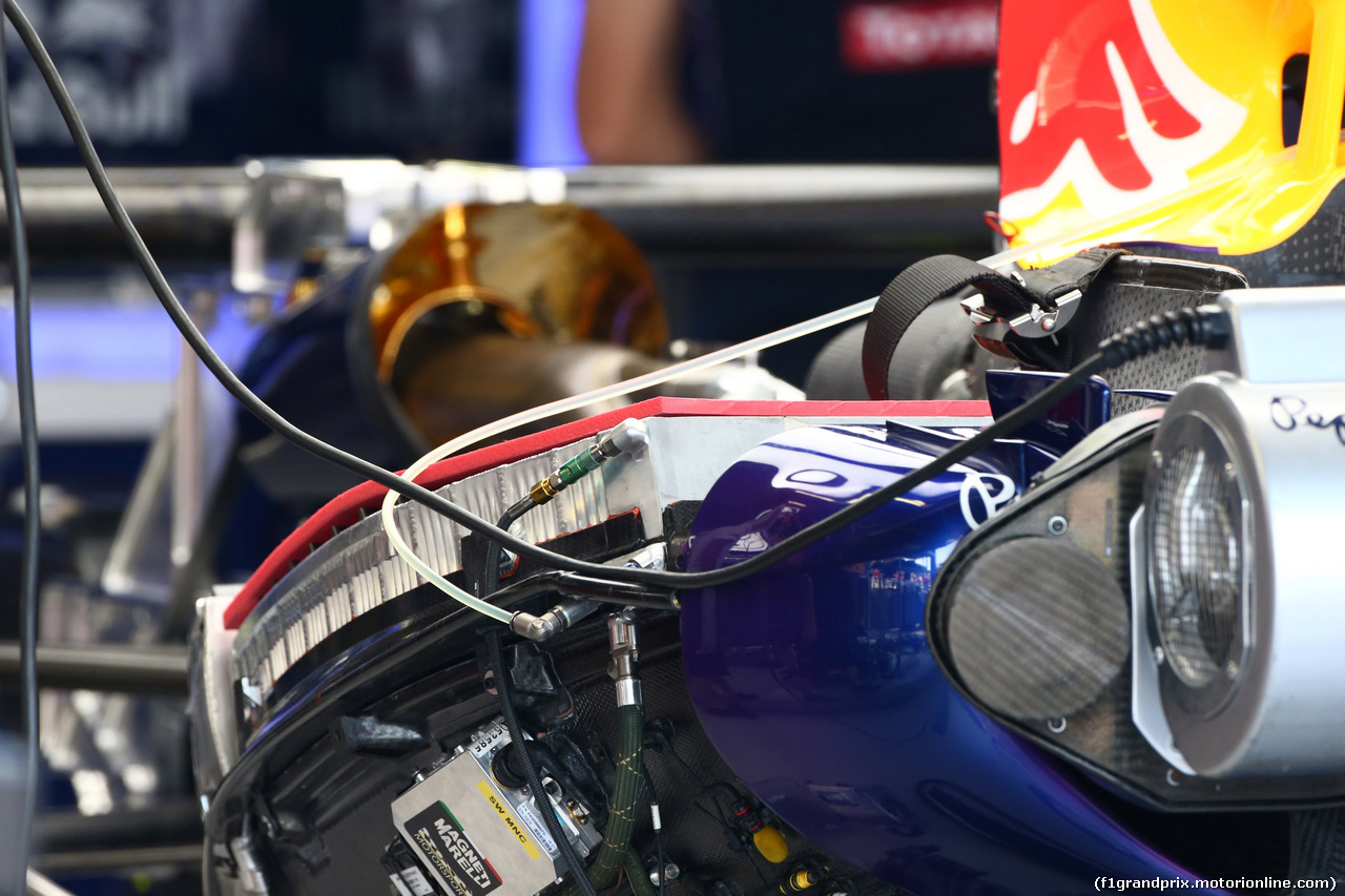 GP MONACO, 21.05.2014- Red Bull Racing RB10, detail