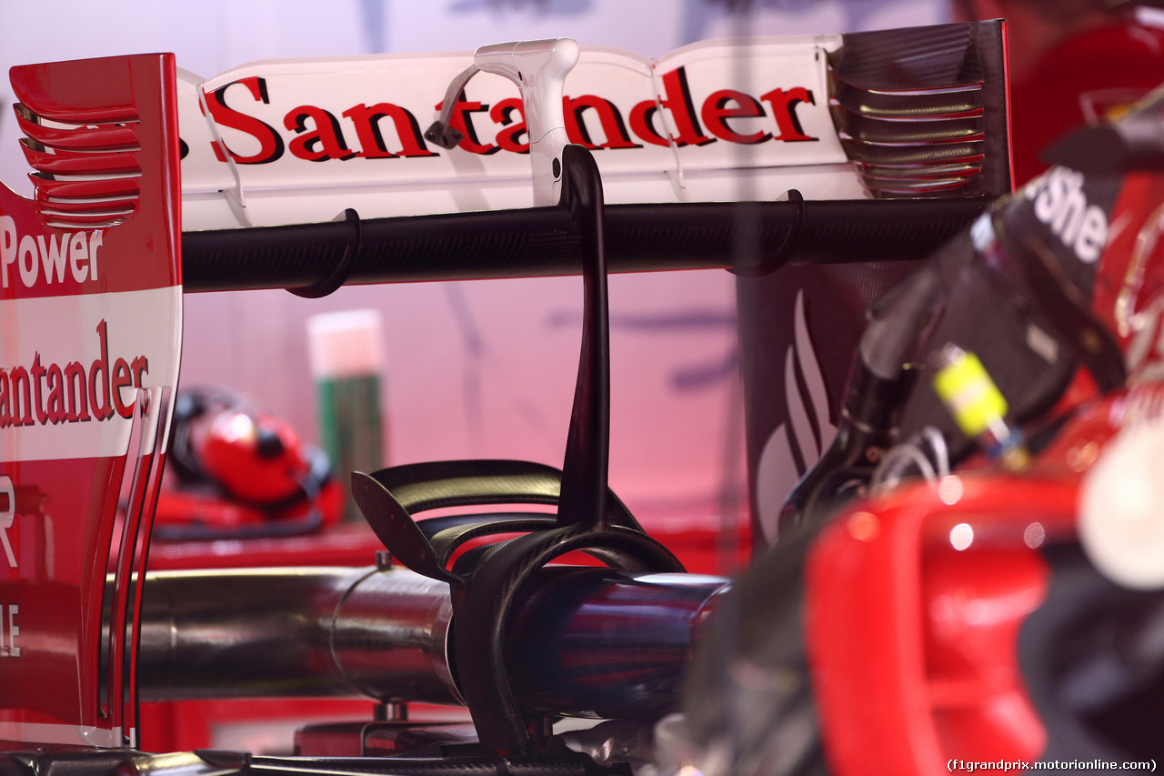 GP MONACO, 21.05.2014- Ferrari F14-T, detail