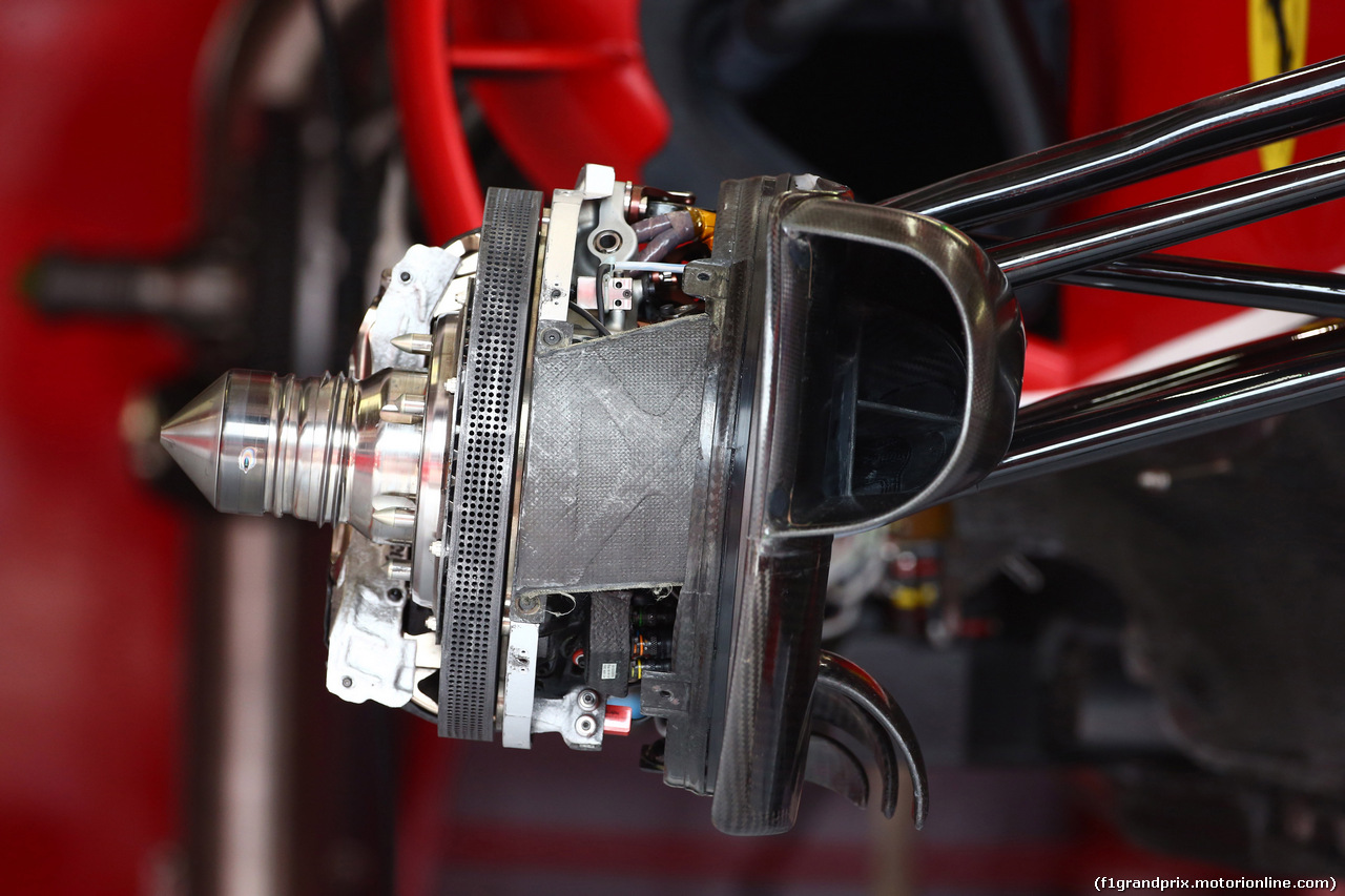 GP MONACO, 21.05.2014- Ferrari F14-T, detail