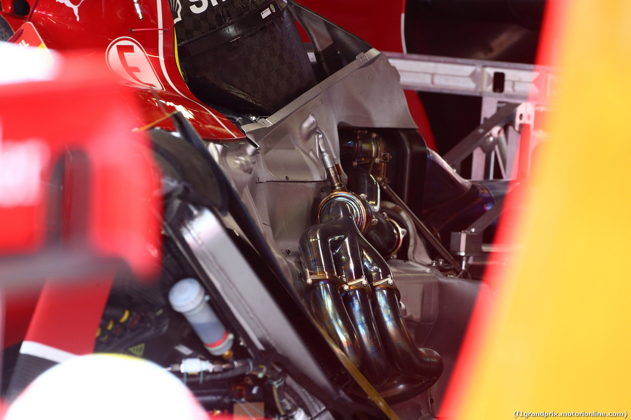 GP MONACO, 21.05.2014- Ferrari F14-T, detail