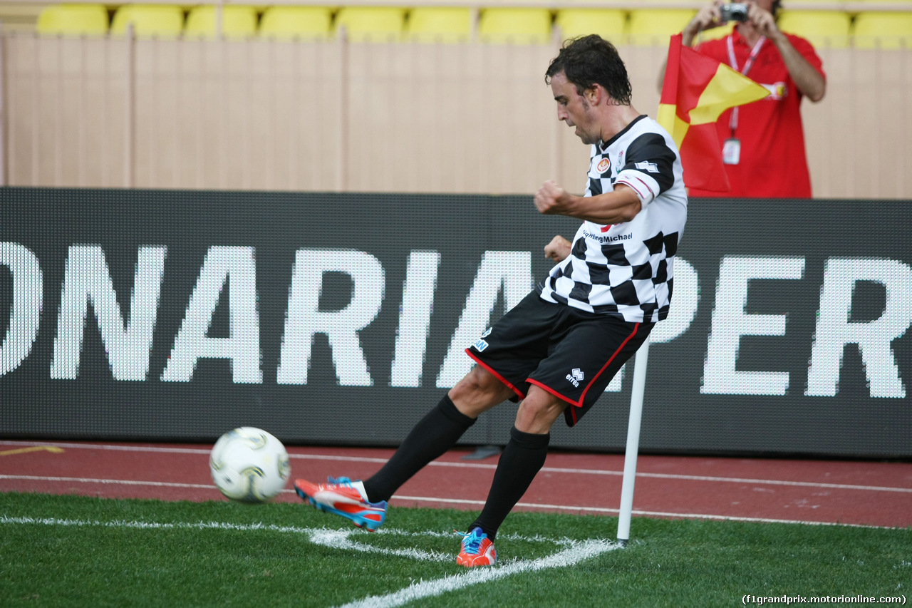 GP MONACO, Fernando Alonso (ESP) Ferrari at the charity football match.
20.05.2014. Formula 1 World Championship, Rd 6, Monaco Grand Prix, Monte Carlo, Monaco, Tuesday Soccer.