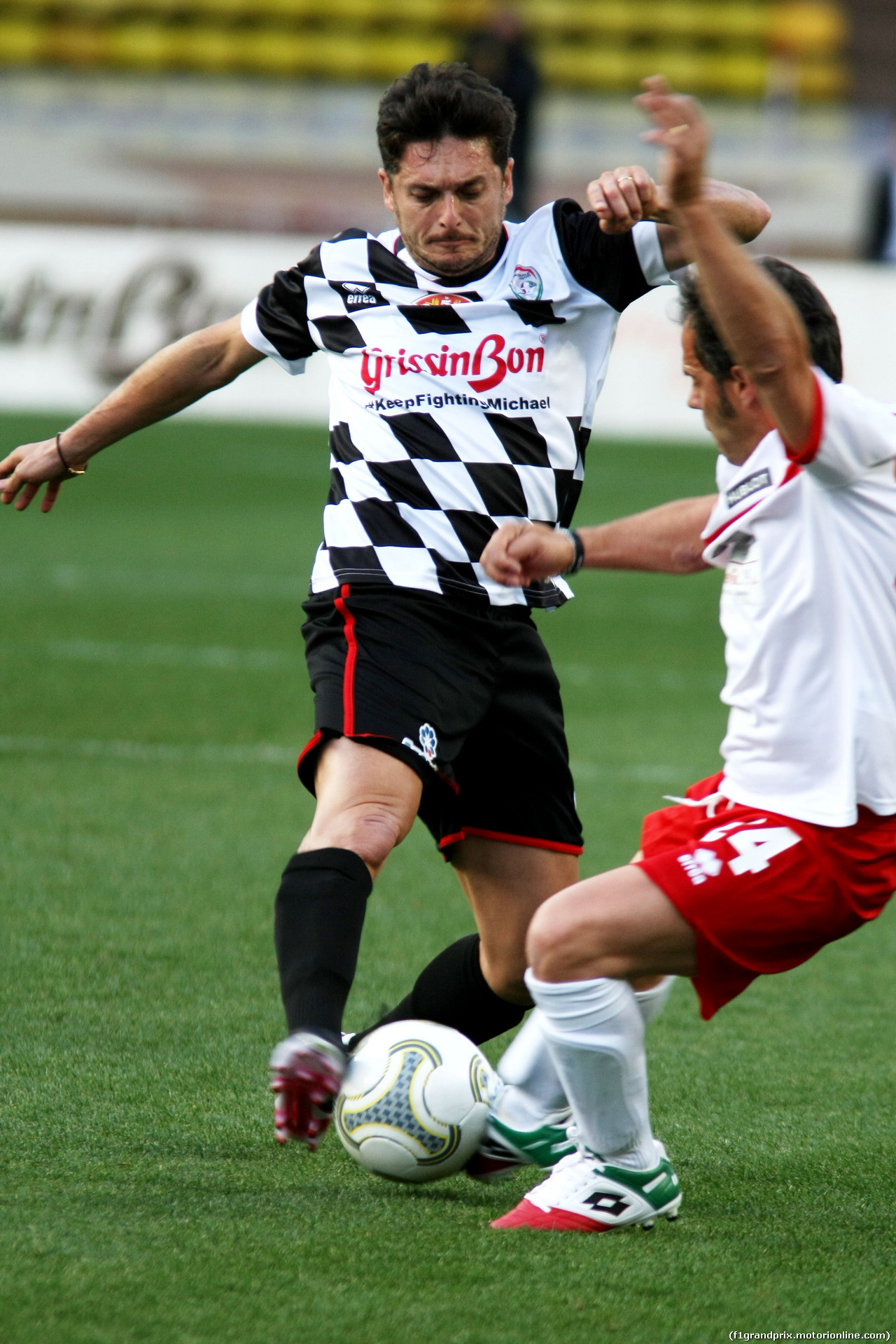 GP MONACO, Giancarlo Fisichella (ITA) at the charity football match.
20.05.2014. Formula 1 World Championship, Rd 6, Monaco Grand Prix, Monte Carlo, Monaco, Tuesday Soccer.