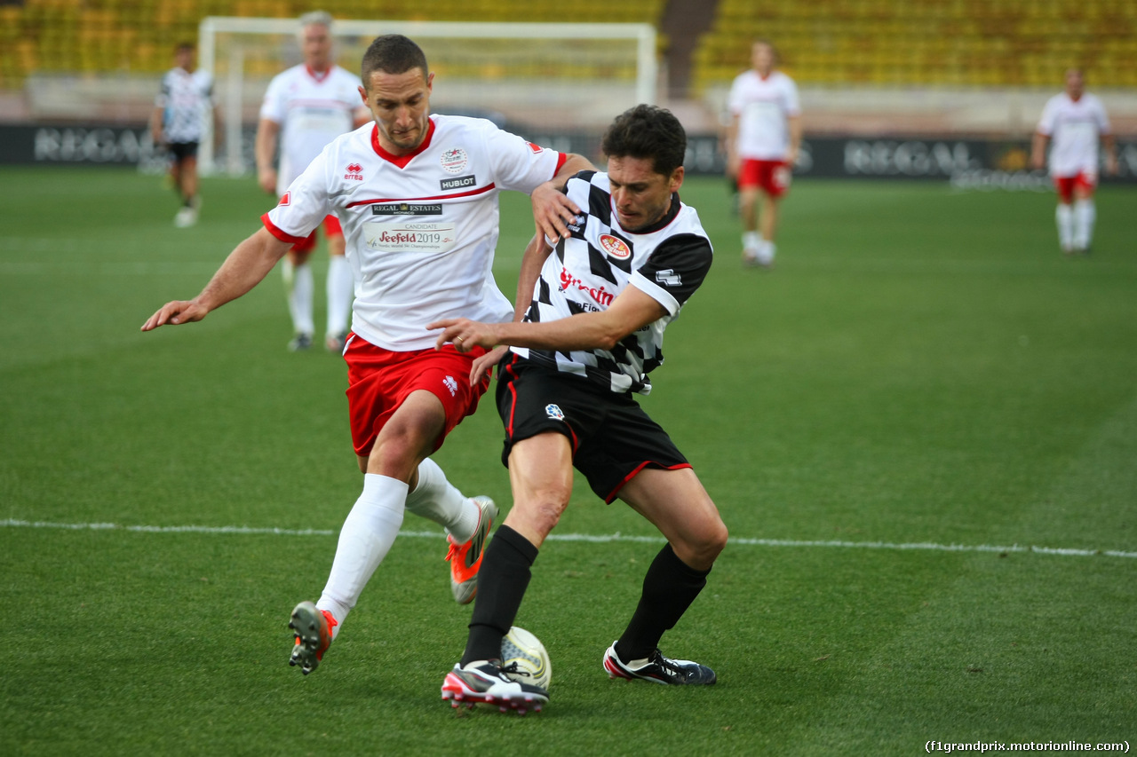 GP MONACO, Giancarlo Fisichella (ITA) at the charity football match.
20.05.2014. Formula 1 World Championship, Rd 6, Monaco Grand Prix, Monte Carlo, Monaco, Tuesday Soccer.