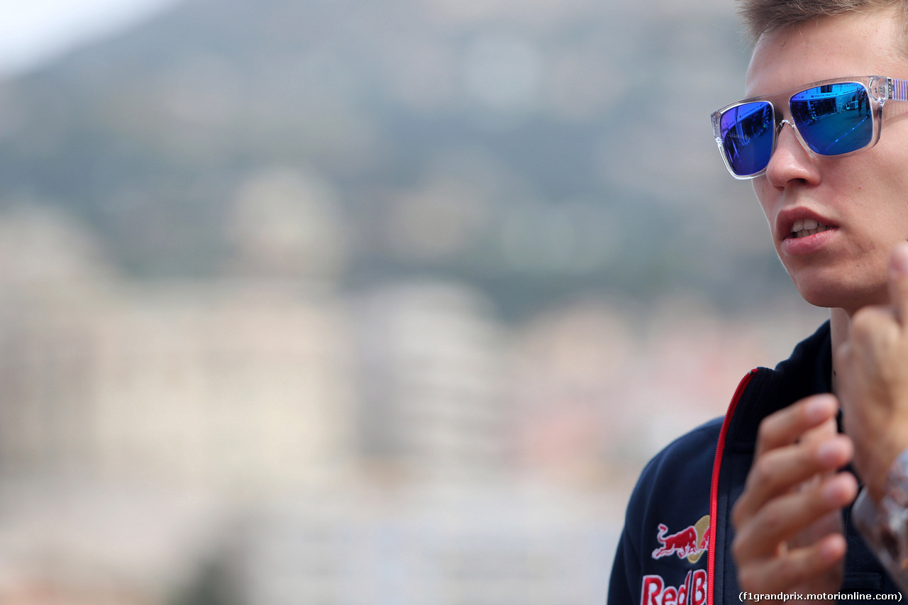 GP MONACO, 21.05.2014- Daniil Kvyat (RUS) Scuderia Toro Rosso STR9