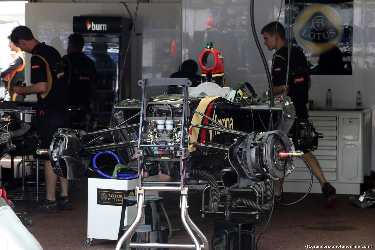GP MONACO, 21.05.2014- Lotus F1 Team E22