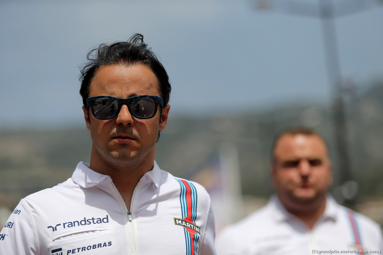 GP MONACO, 21.05.2014- Felipe Massa (BRA) Williams F1 Team FW36