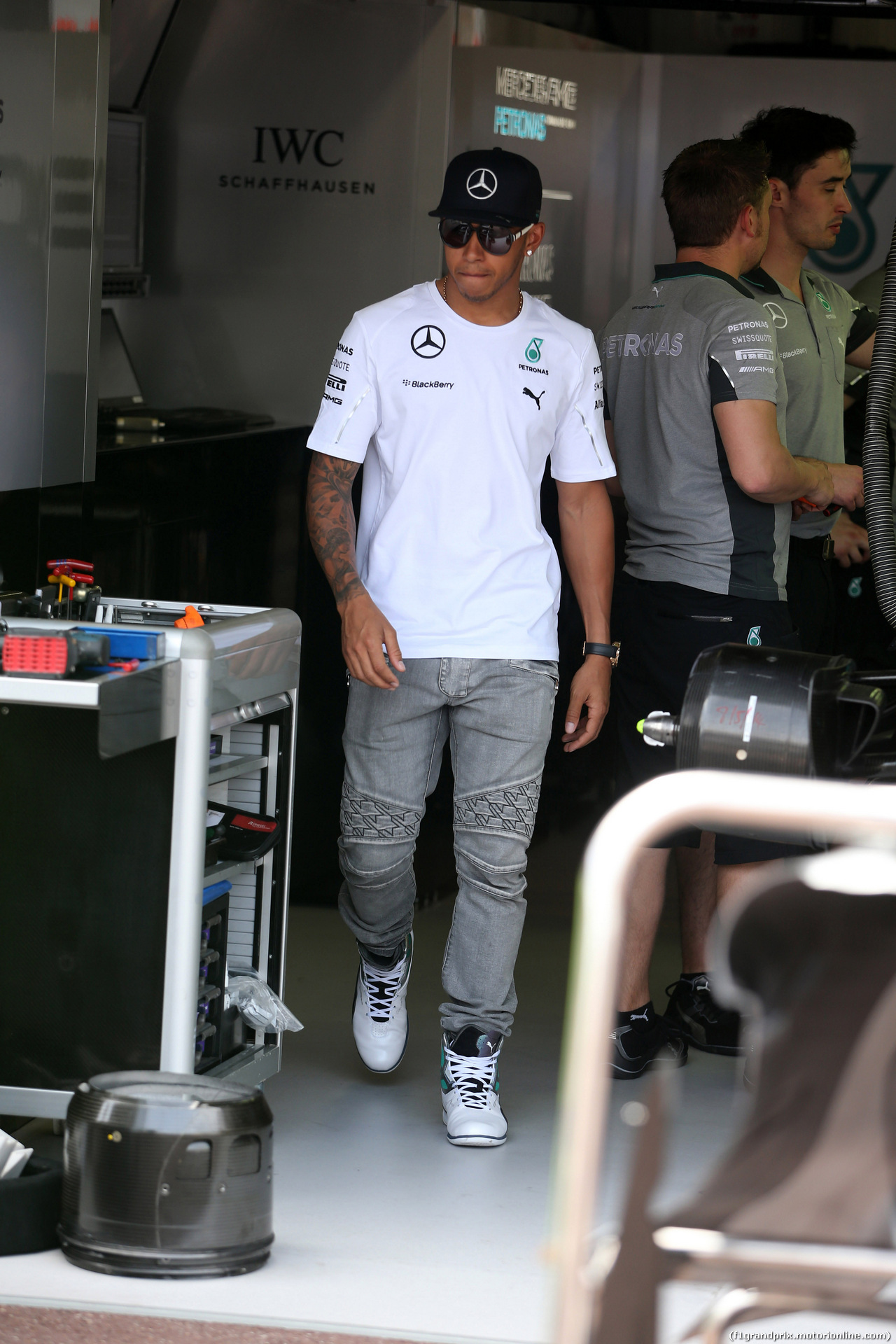 GP MONACO, 21.05.2014- Lewis Hamilton (GBR) Mercedes AMG F1 W05