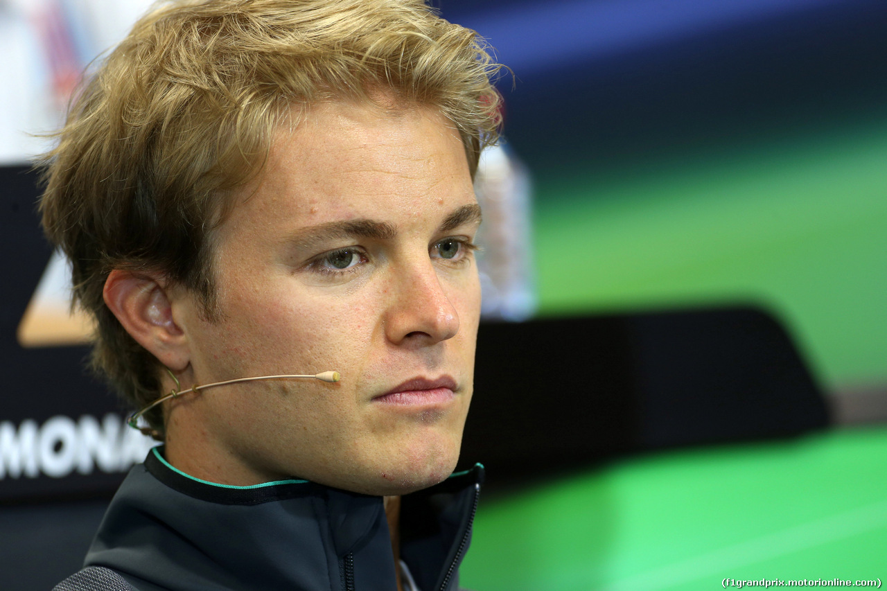 GP MONACO, 21.05.2014- Conferenza Stampa, Nico Rosberg (GER) Mercedes AMG F1 W05