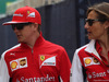 GP MONACO, 21.05.2014- Kimi Raikkonen (FIN) Ferrari F14-T e Stefania Boccoli (ITA), Ferrari Press Office