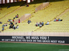 GP MONACO, A message of support for Michael Schumacher (GER) at the charity football match.
20.05.2014. Formula 1 World Championship, Rd 6, Monaco Grand Prix, Monte Carlo, Monaco, Tuesday Soccer.