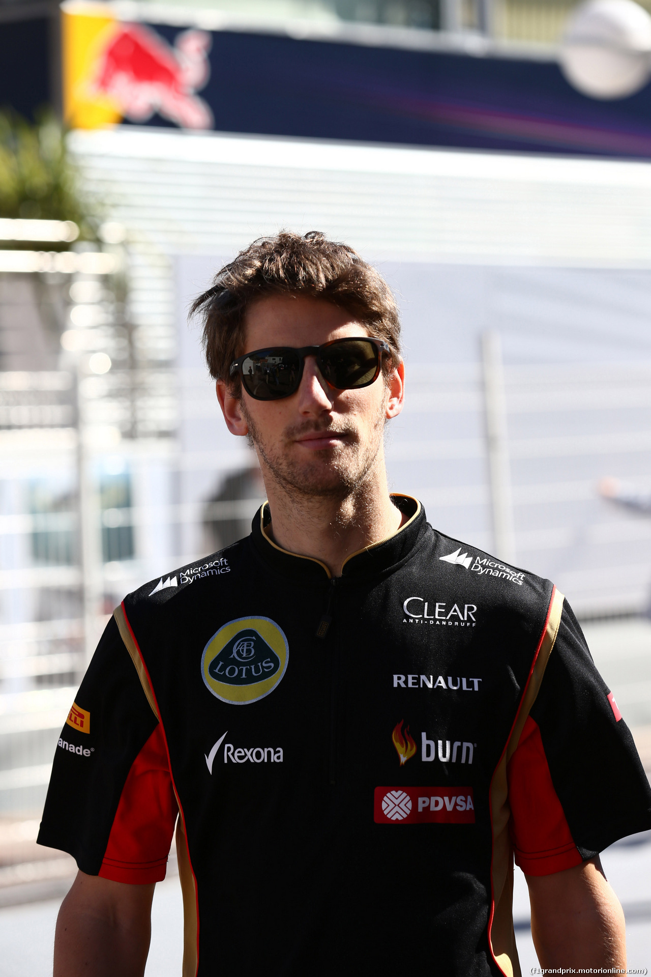 GP MONACO, 24.05.2014- Prove Libere 3, Romain Grosjean (FRA) Lotus F1 Team E22