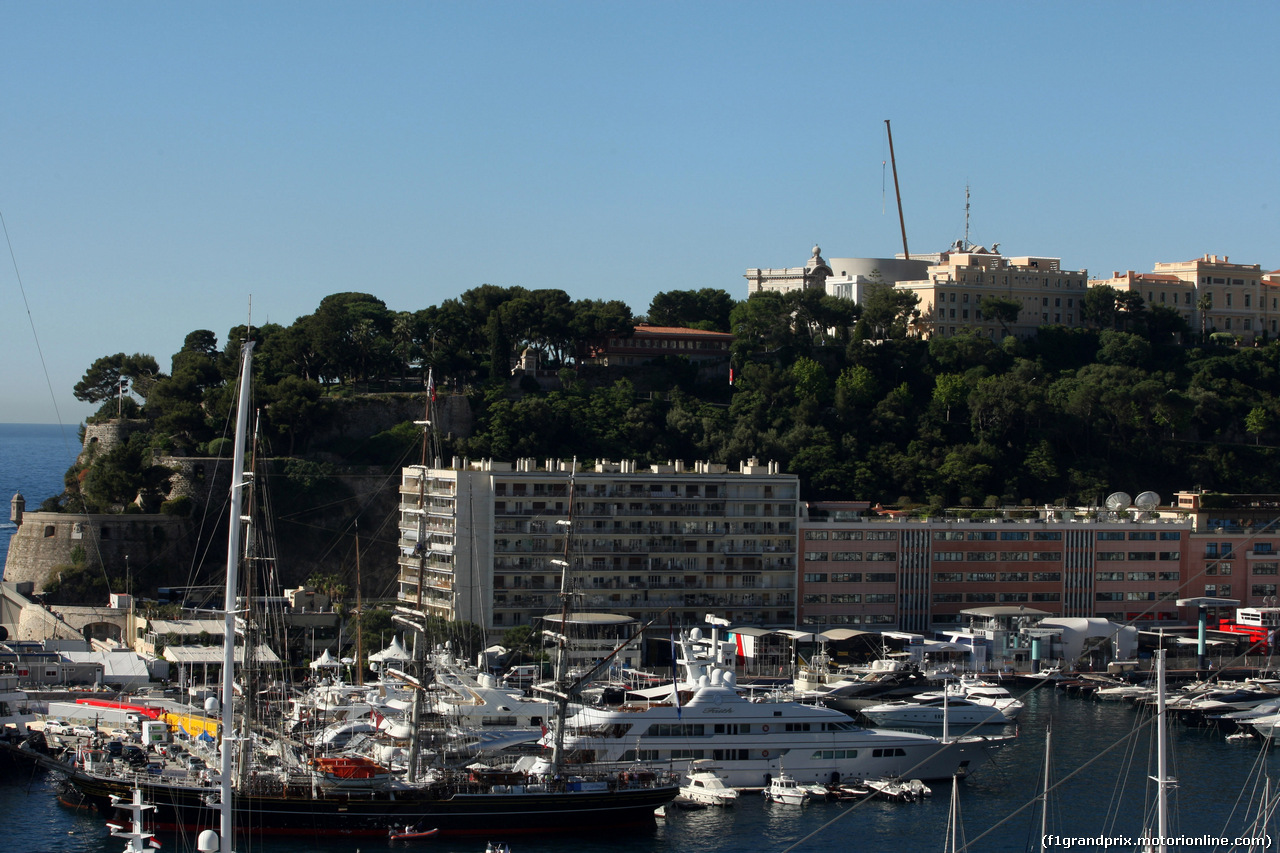 GP MONACO, 24.05.2014- Prove Libere 3, Monte Carlo Atmosfera