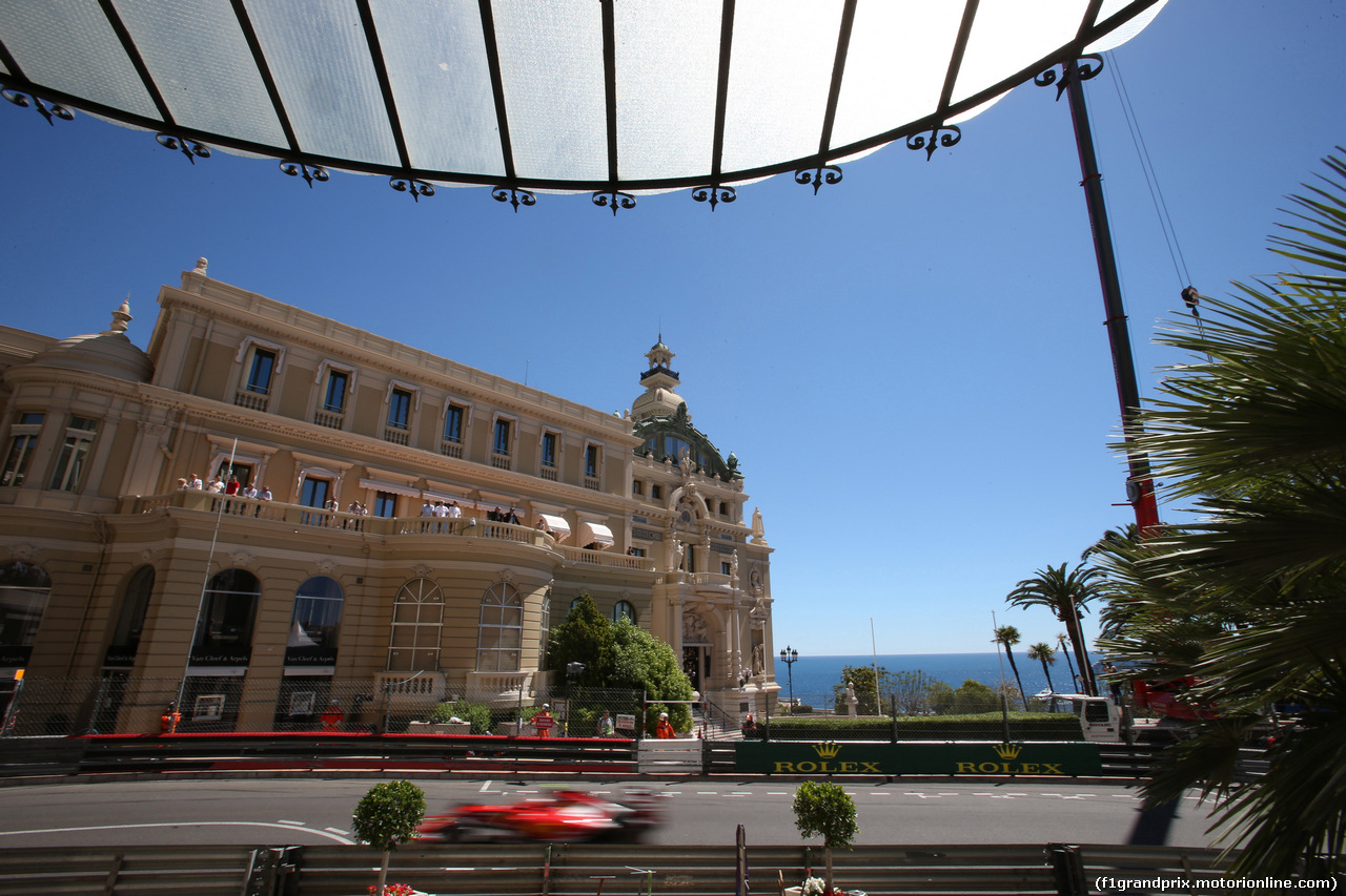 GP MONACO, 24.05.2014- Prove Libere 3, Kimi Raikkonen (FIN) Ferrari F14-T