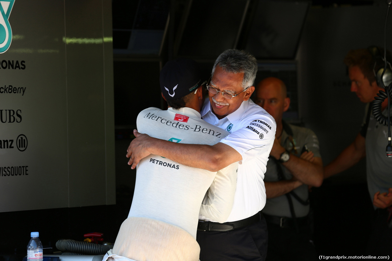 GP MONACO, 24.05.2014- Prove Libere 3, Lewis Hamilton (GBR) Mercedes AMG F1 W05
